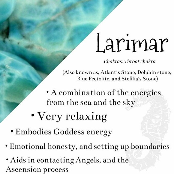 Larimar Poison Locket - Picture 7 of 7